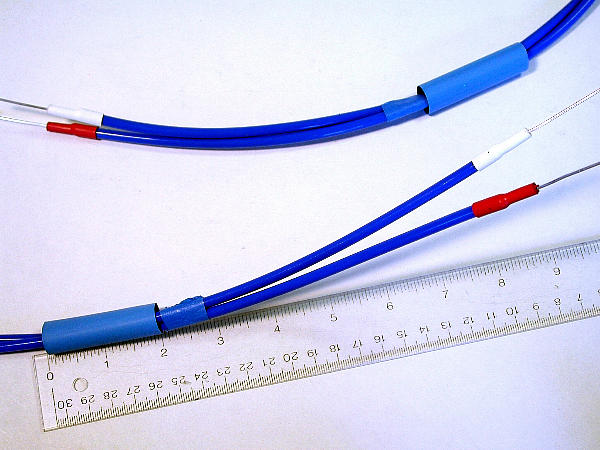 Speaker Cables with heatshrink